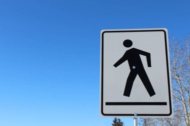 Yaya geçidi beyaz dikdörtgen üye