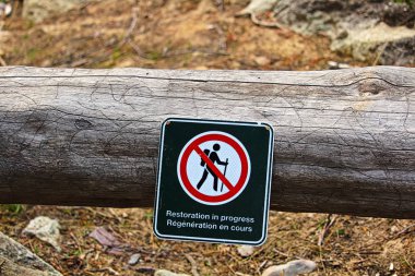 Geçici olarak kapatılan yollarda restorasyon işaretleri devam ediyor