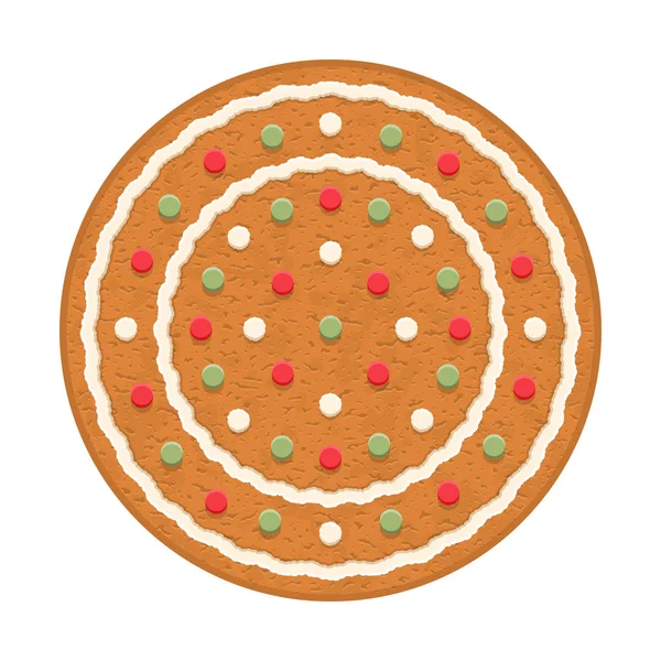 Gingerbread Circle — Stock Vector