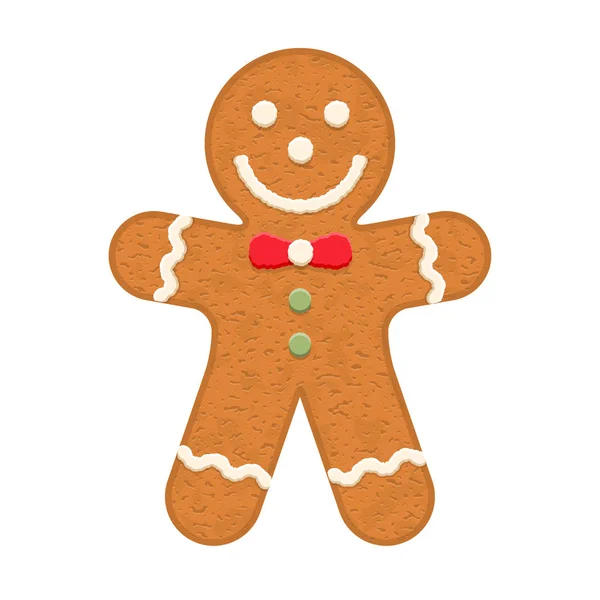 Gingerbread Man — Stock Vector