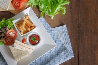 Lezzetli ev tarzı kahvaltı