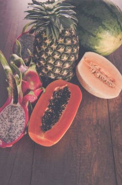 Taze ve renkli sebze ve meyve