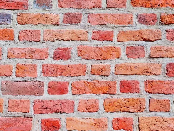 Bricklaying, wall, old brick — Stock Photo, Image