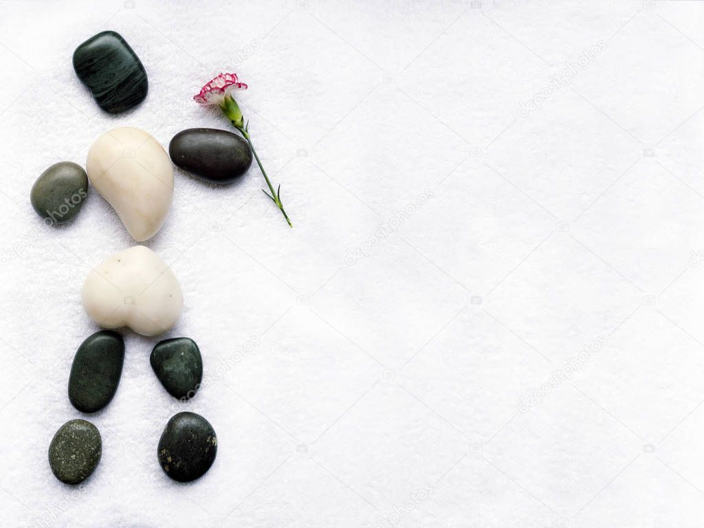 Stones for massage, spa