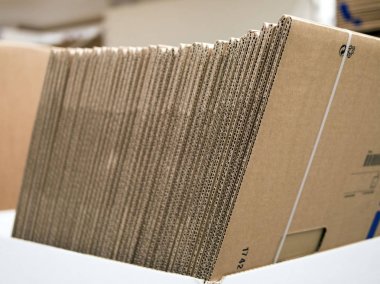 Oluklu karton, popo, arka plan