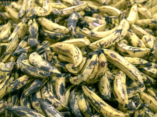 Bananas, fundo, comida de supermercado , — Fotografia de Stock