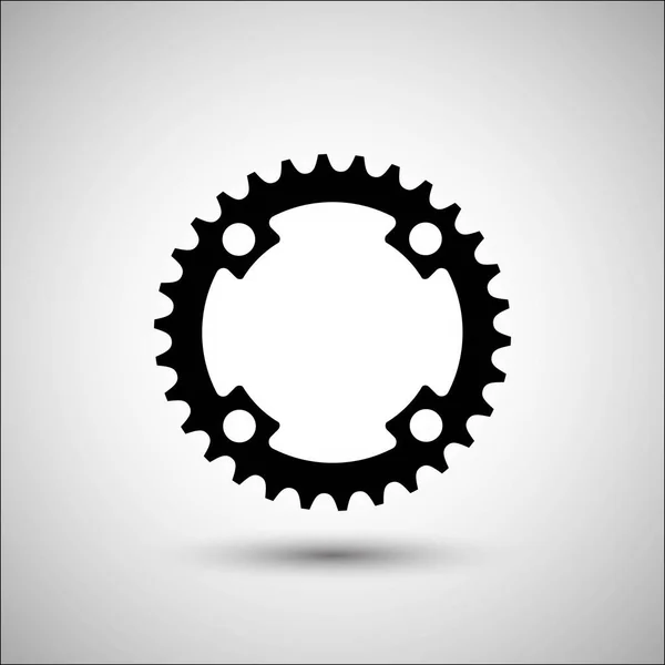 Encadenamiento de bicicletas. Accesorios de bicicleta vector icono . — Archivo Imágenes Vectoriales