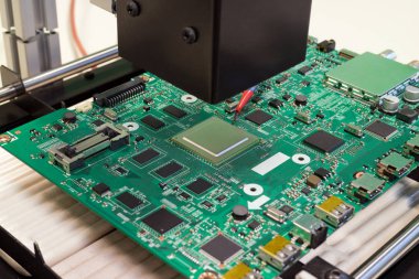 Kızılötesi rework istasyonu, Bga chip yerine elektronik devre kartını tamir