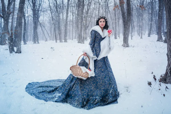 Retrato de Branca de Neve — Fotografia de Stock