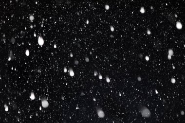 Düşen kar. Arka plan