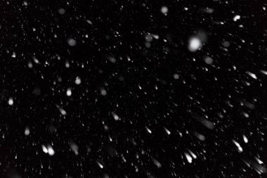 Düşen kar. Arka plan