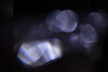 Soyut gümüş bokeh