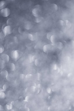 Soyut gümüş bokeh