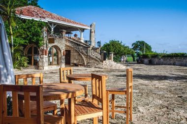 Altos de Chavon, Dominik Cumhuriyeti. Antik Akdeniz tarzı Avrupa Köyü