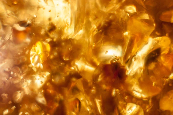 Closeup Baltic amber stone — Stock Photo, Image