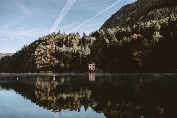 Tükör-tó, Olaszország — Stock Fotó