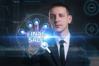 Ekonomi, teknoloji, Internet ve ağ kavramı. Genç busine