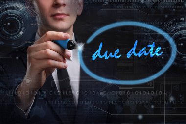 Ekonomi, teknoloji, Internet ve ağ kavramı. Genç busine