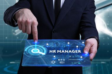 Ekonomi, teknoloji, Internet ve ağ kavramı. Genç busine