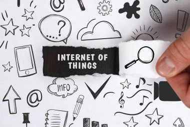 Ekonomi, teknoloji, Internet ve ağ kavramı. Genç busine