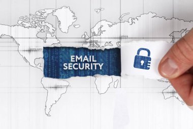 Ekonomi, teknoloji, Internet ve ağ kavramı. Genç busine