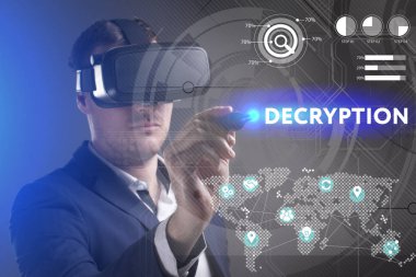 Ekonomi, teknoloji, Internet ve ağ kavramı. Genç busine