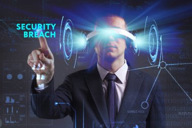 Ekonomi, teknoloji, Internet ve ağ kavramı. Genç busine