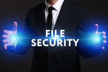 Ekonomi, teknoloji, Internet ve ağ kavramı. Genç busine