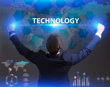 İş, teknoloji, Internet ve networ kavramı