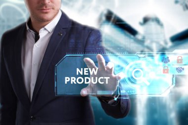 Ekonomi, teknoloji, Internet ve ağ kavramı. Genç busine