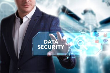 Ekonomi, teknoloji, Internet ve ağ kavramı. Genç busine