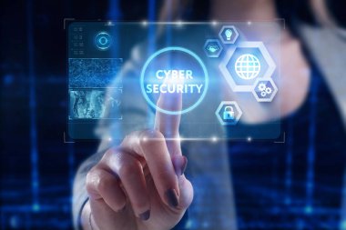 Ekonomi, teknoloji, Internet ve ağ kavramı. Genç busine