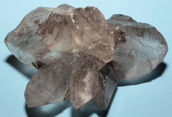 Cluster of crystals of gypsum \