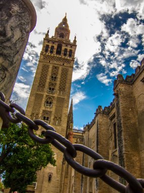 Giralda, çan kulesi Sevilla Katedrali