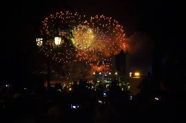 ウクライナの花火祭り、オデッサ市 — ストック写真