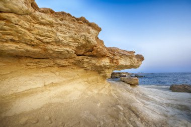 Deniz buzlu erozyon tarafından etkilenen