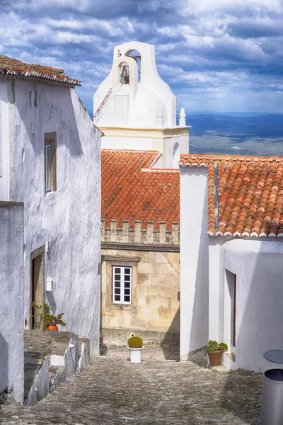 Pequena rua de marvao Portugal — Fotografia de Stock