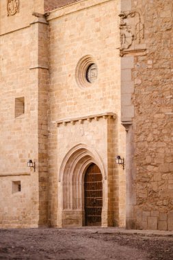 Caceres anıtsal şehir Extremadura İspanya