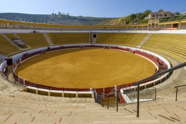 Sarı kum ile büyük Arena