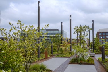 yaya köprüsü park, den bosch, Hollanda