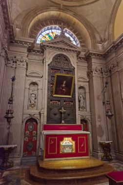 Syracuse, İtalya (26 Temmuz 2017) - St Lucy Şapeli 
