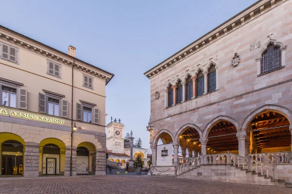Udine Talya Mart 2020 Udine Nin Şehir Merkezinde Venedik Loggia — Stok fotoğraf