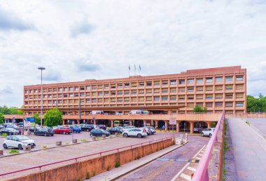 Udine, İtalya (30 Nisan 2020) - İtalya 'nın Udine kentindeki 