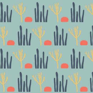 Kaktüs vektör desen arka plan doku kumaşlar için