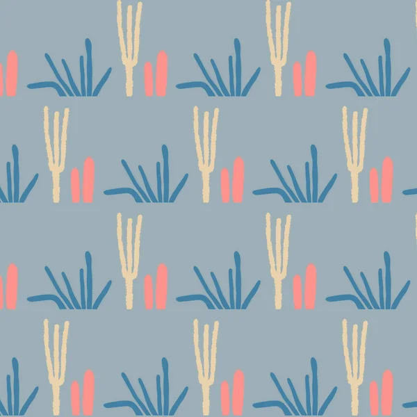 Cactus vector patrón fondo textura para la tela — Vector de stock