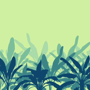 Ham muz ağacı çiftlik alanı vektör