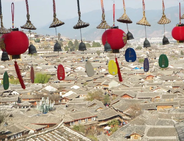 Vieille ville, Lijiang Images De Stock Libres De Droits