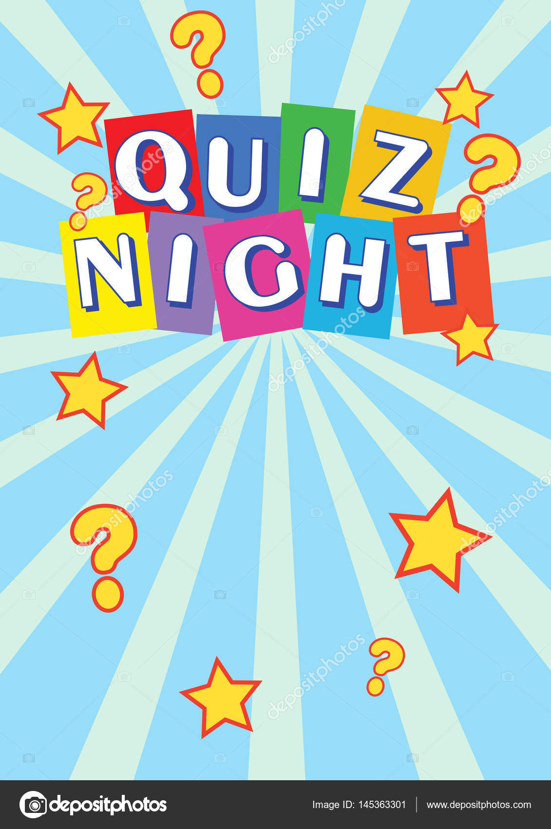 Quiz Night Poster Leaflet ? Stock Vector Image by ©Fenton #23 With Regard To Trivia Night Flyer Template Free