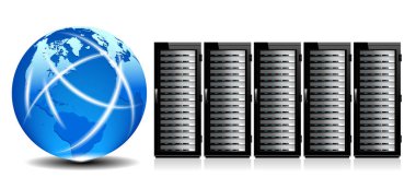 Ağ sunucuları ile dünya