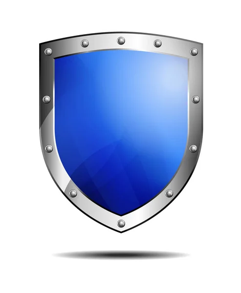 Blue Shield — Vector de stoc
